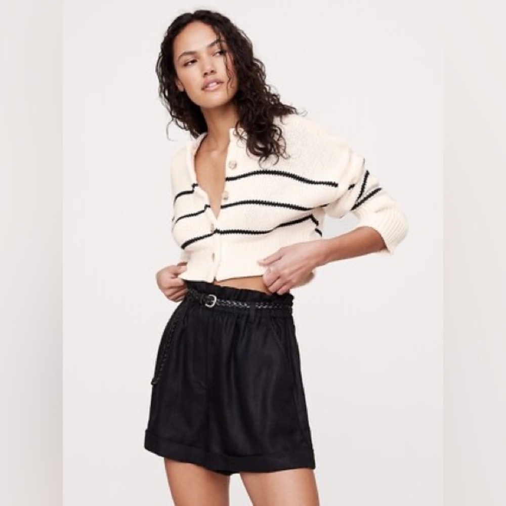 Banana Republic, COTTON CROPPED CARDIGAN, Size L